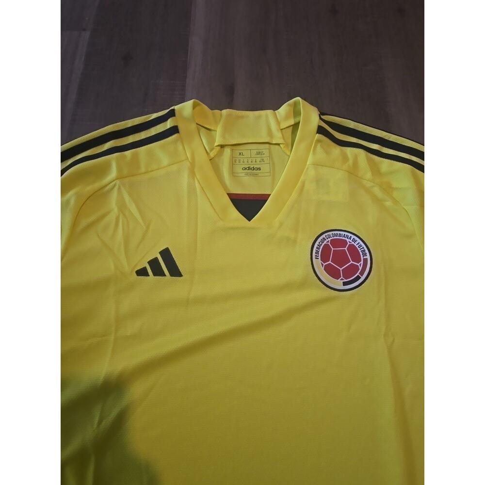 Adidas 2022 Colombia National Team Home Soccer Jersey Size XL Playera Camiseta - Picture 3 of 11